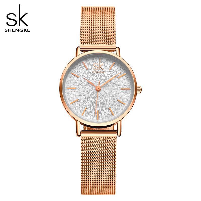 Ladies Watch Women'S High Value Mesh Strap Quartz Watch Guangzhou Watch Watch Watch Women'S Watch