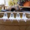 20pcs Mini Smiling Ghost Decoration Halloween Ghost Statue Decorations  Desktop Decoration