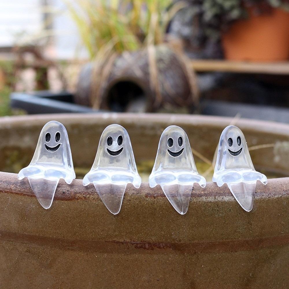 20pcs Mini Smiling Ghost Decoration Halloween Ghost Statue Decorations  Desktop Decoration