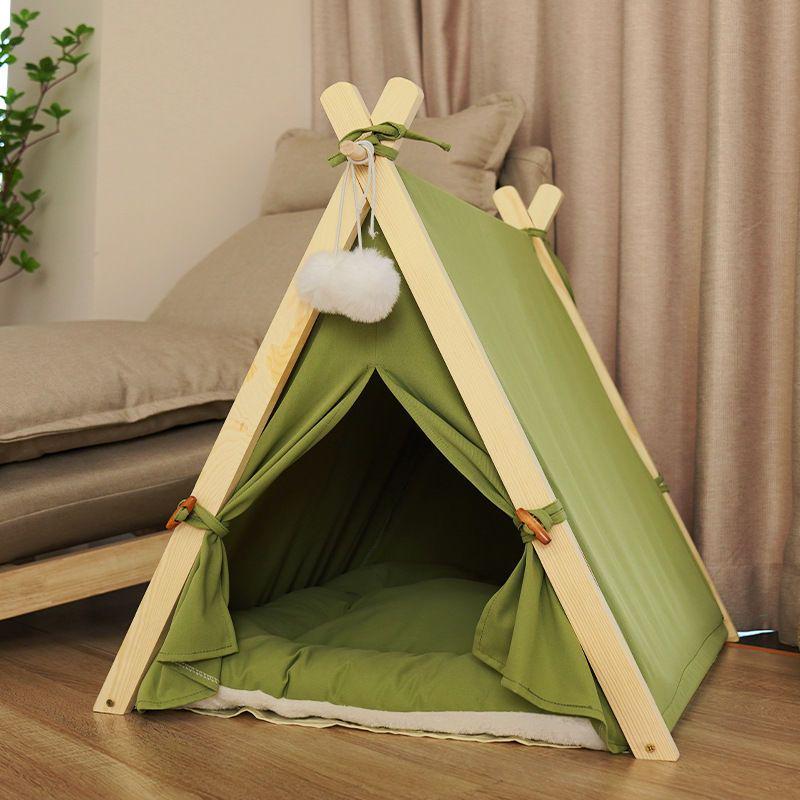 Four Seasons Pet House: Warm, Washable Indoor Tent for Cats and Dogs