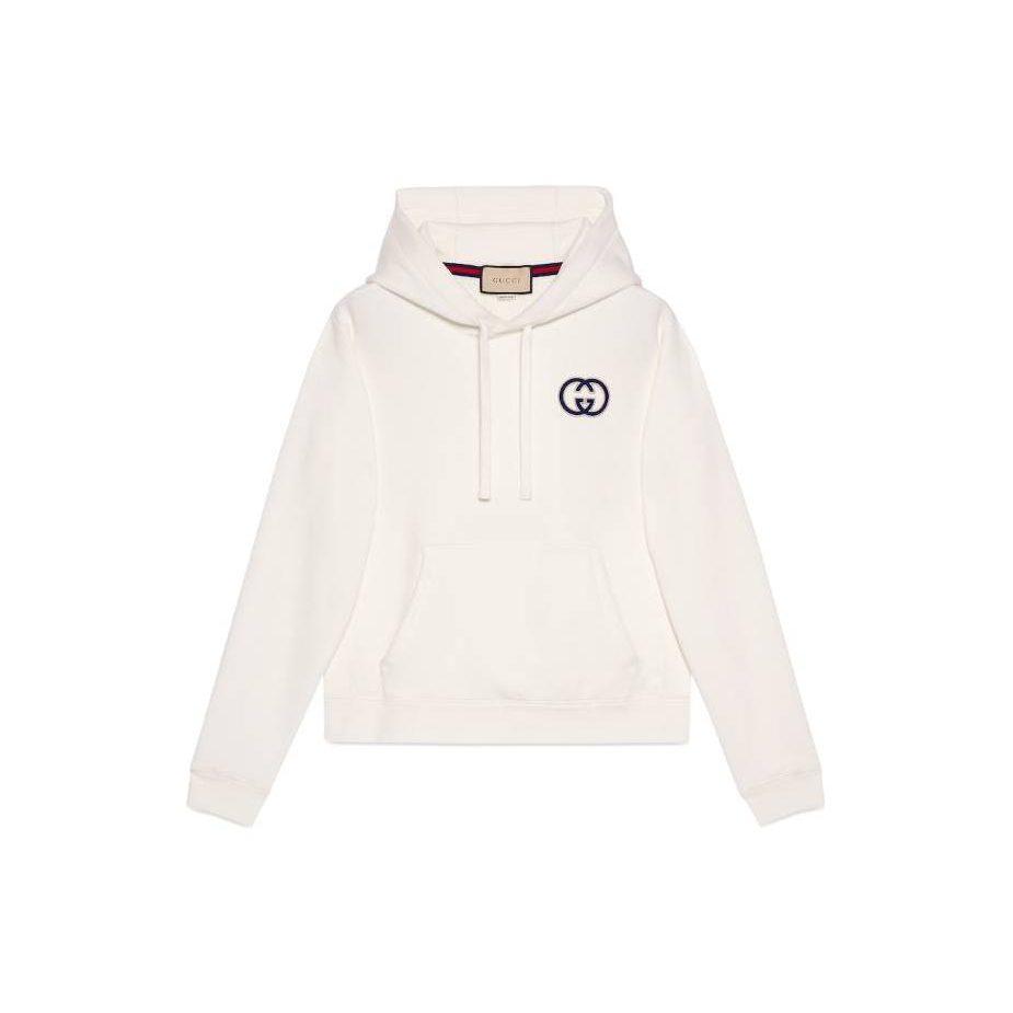 Gucci Cotton Jersey Hooded Sweatshirt 756649-XJFV9-9088