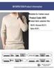 Douyin Men's Slim Fit Solid Color Sweater - Half High Collar, Spring/Autumn Base Layer