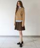 STAY WITH ME Fine Wool Crew Neck Knit (Camel)