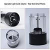 USB Rechargeable Electric Pepper Grinder, Adjustable Coarseness, Kitchen Automatic Black Pepper and Sea Salt Mill.
