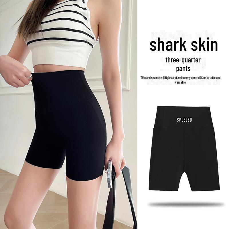 

Защитные шорты с высокой талией и принтом акулы 3XL