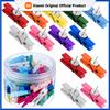 50Pcs/20PCS Wooden Clips Push Pins Tacks Decorative Photo Clips Supplies Office School Stationery Binder