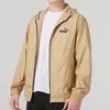 PUMA Logo Print Casual Woven Hooded Jacket Men Outerwear Khaki 849462-84