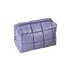 Lightweight Puffer Travel Makeup Bag with Quilted Design for Women