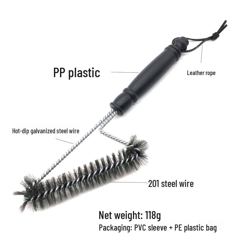 BBQ Grill Cleaning Steel Wire Brush Set