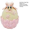 3D Printed Dragon Egg with Mini Dragon Inside, Collectible Articulated Winged Dragon Fidget Toy, Sports Ball Theme Stress Relief Toy