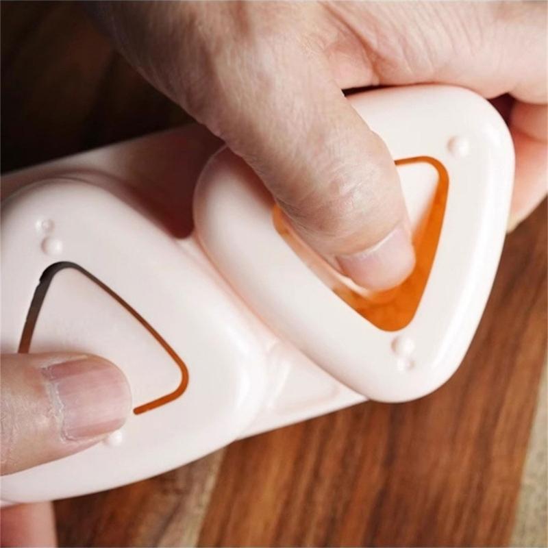 Creative Triangled Rice Sphere Maker Effective Kitchen Rice Mould Triangled Shape Onigiris Crafting Moulds
