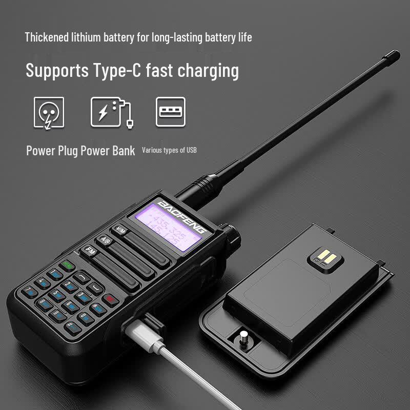 BAOFENG UV-16 Vattentålig Tvåvägsradio med Hög Effekt (CN-version)