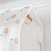 Clothing Dust Cover Transparent Dress Clothes Garment Dust Covers Hanging Organizer Waterproof Jacket Coat Wardrobe Storage