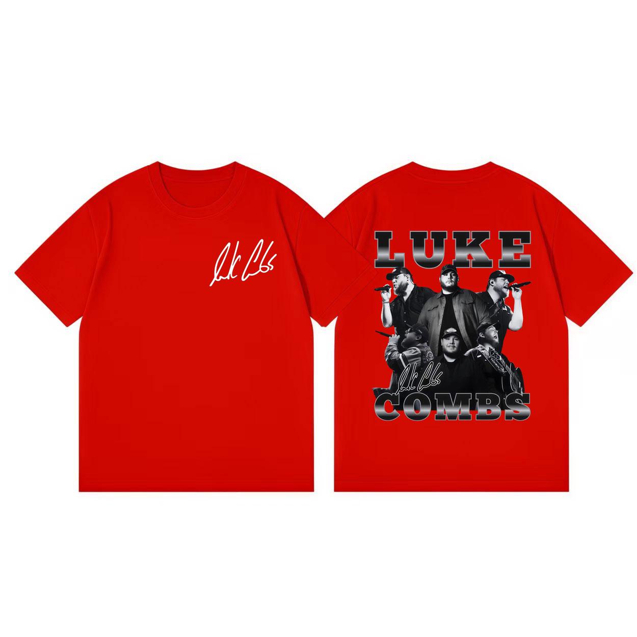 

Luke Combs My Kinda Saeurday Night Tour 2026 Graphic T Shirts Fashion Vintage Short Sleeve Tshirt Unisex Casual Cotton Tshirts S