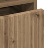 Bathroom Cabinet with Storage Artisan Oak Finish 31.5 X 33 X 190 Cm