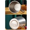 300 ml 304 Edelstahl Doppelschichtbecher Kaffeetasse Kreative Wassertasse Wärmeisolierung Biertasse Edelstahltasse Trinkgeschirr