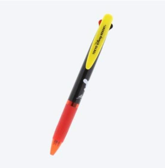 Disney Ballpoint Pen 3 Colors Mickey Stationery Tokyo Disney Resort Exclusive TDR JETSTREAM (Jetstream) (Black, Red, Blue) (Mickey Mouse)
