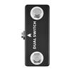 RUSUO Effect Pedal Dual Foot Switch Foot Switch Pedal Full Metal Shell