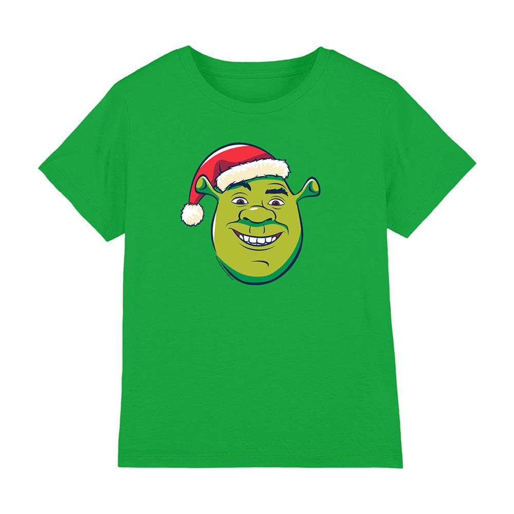 Shrek Childrens/Kids Santa Hat T-Shirt