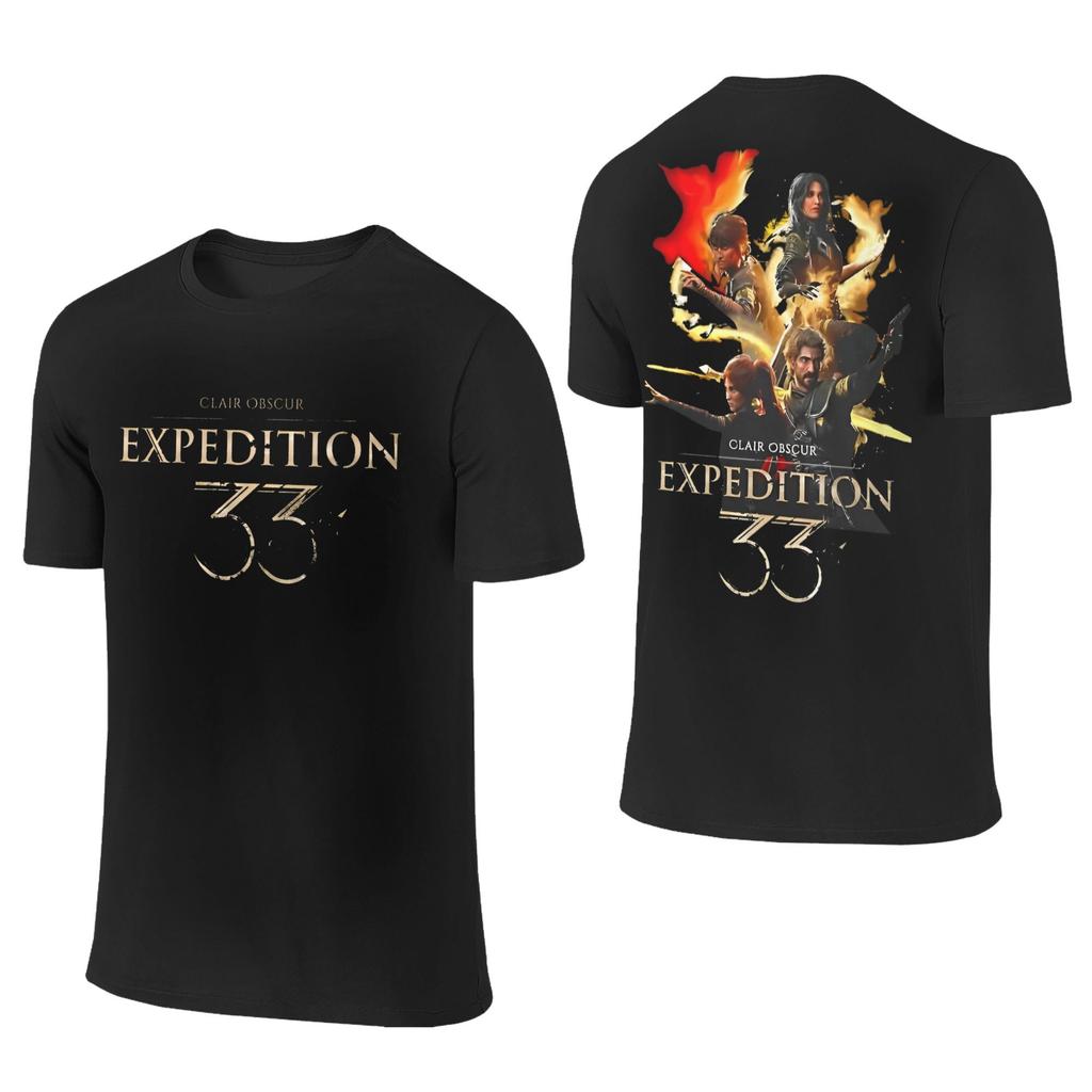 Clair Obscur Expedition 33 Video game Accessories T-Shirt for Men Women  Vintage Cotton Unique Clothes