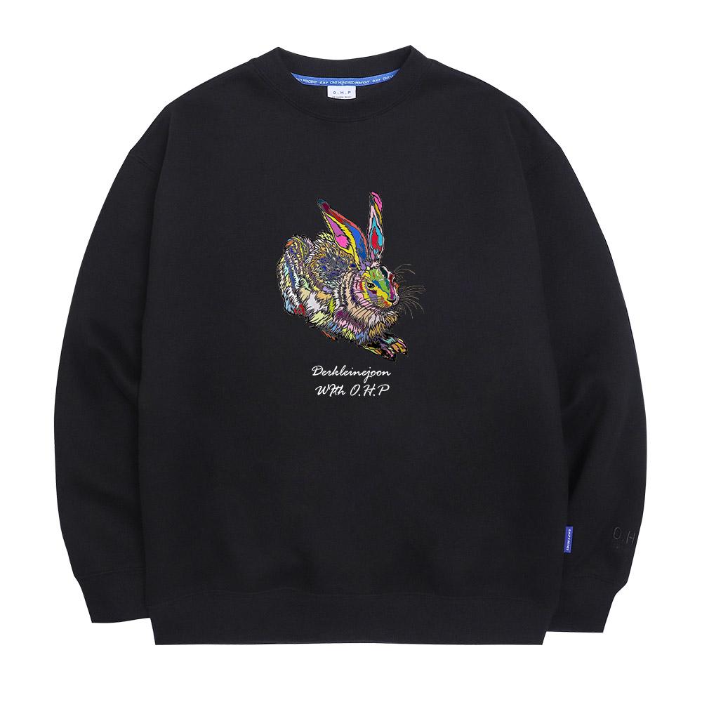 OHP Ohp X Dk.Joon Dürer'S Rabbit No. 2 Fleece-Lined Sweatshirt
