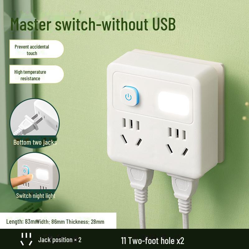 Haushalt Multifunktions USB Stromwandlerleiste