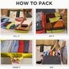Travel Storage Bag Luggage Organizers Travel Packing Cubes Home Bedroom Whole Sorting Pouch Large Capacity Portable Storage Bag