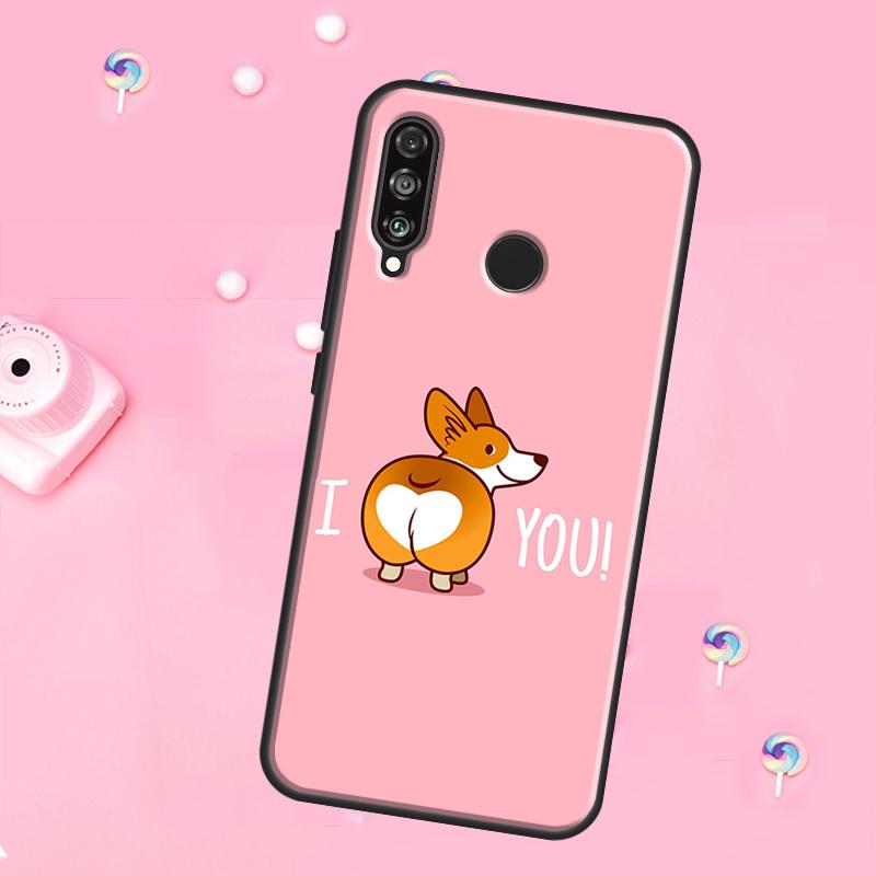 Cute Corgi Dog For Huawei Nova 10 9 SE 3i 7i 8i 11i 12i Y73 Y90 Y70 Y72 Y61 Y91 P60 Pro P30 P40 Lite Case