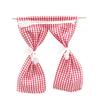 Miniature Lace Curtain Various Colors Excellent Workmanship Cotton Cloth Mini Tie Back Floral Curtains for Family