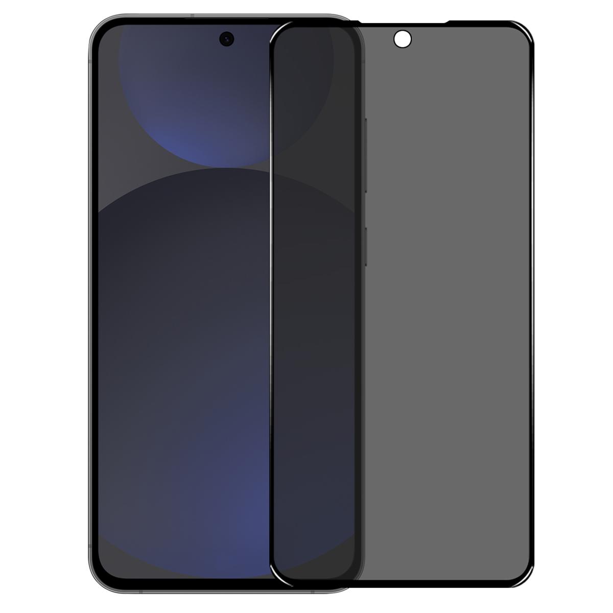 

NORTHJO A++ For Samsung Galaxy S25+ Privacy Screen Protector Support Fingerprint Unlock High Aluminium-Silicon Glass 0.3mm Film Type A