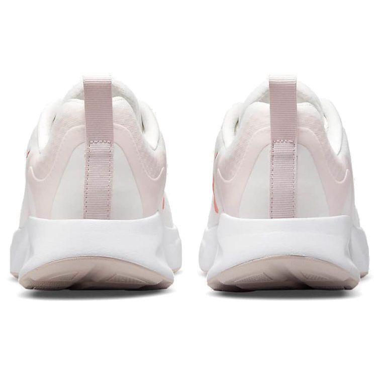 Nike Wearallday Comfortable Fashionable Fabric Durable Breathable Low-Top Running Shoes Women Sneaker Light-Pink White CJ1677-105