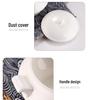 Double-Handled Ceramic Cantonese Stew Pot with Lid - Large Soup Bowl for Household or Hotel Use