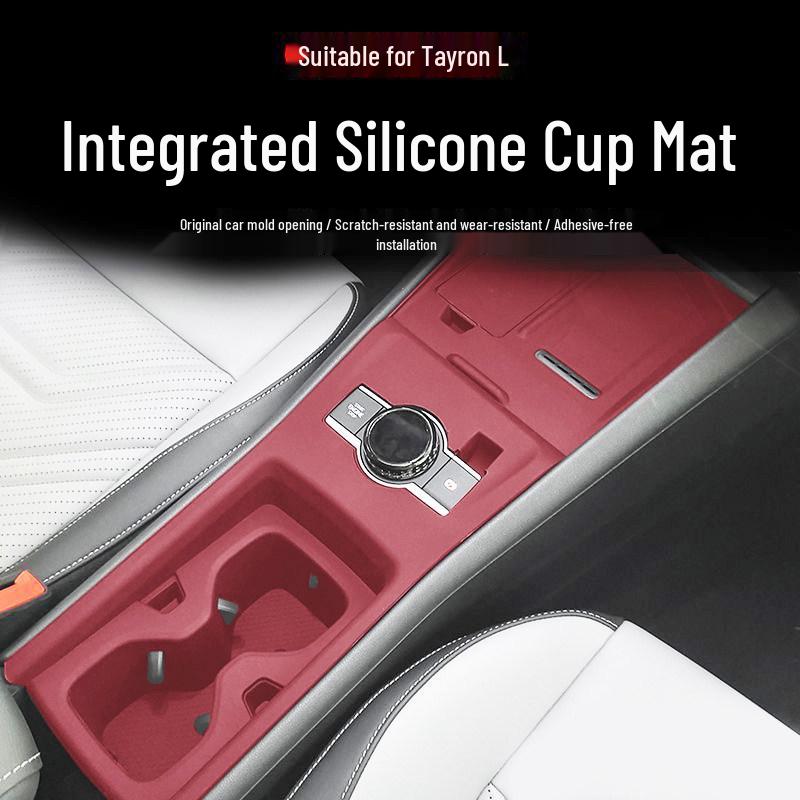 Volkswagen Tayron L: Silikonový kryt středové konzole, držák na nápoje a chránič proti poškrábání řadicí páky pro 25 modelů