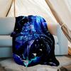 Coperta in pile stampata Genshin Impact Furina—leggera, morbida, calda;coperta versatile per tutte le stagioni—perfetta come coperta per l'aria condizionata, coperta per il riposino
