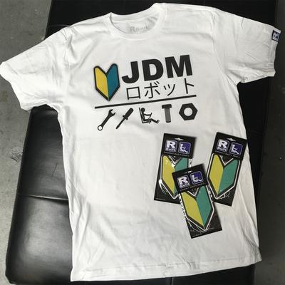 JDM R Built Soshinoya Badge New Driver Sign + 3 FREE Air Freshsner T-Shirt Unisex T-Shirt