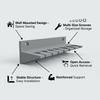 1Pcs T-Handle Tool Rack, Screwdriver & Hex Key Holder, Small Parts Storage Organizer For Workshop Garage