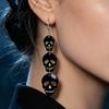 Fashionable Lightweight Earrings for Women 1 Pair Halloween Women, Acrylic Gothic Dangle Earrings, Theme Jewelry Friends Spooky Bat Pumpkin