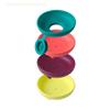 Kids Reusable Silicone Ice Cream Tray, Colorful Popsicle Holders Anti-Drip