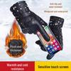 New Arrival: Men's Winter Fleece-Lined Leather Gloves - Windproof & Coldproof