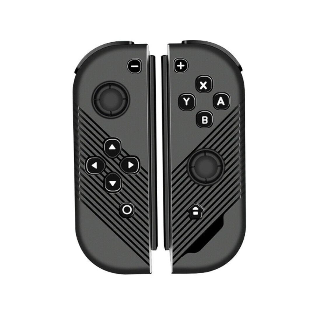 

Проводной контроллер с левой и правой ручкой для игровой консоли Nintend Switch, геймпад, сменная кнопка управления с кристаллами 1 pair