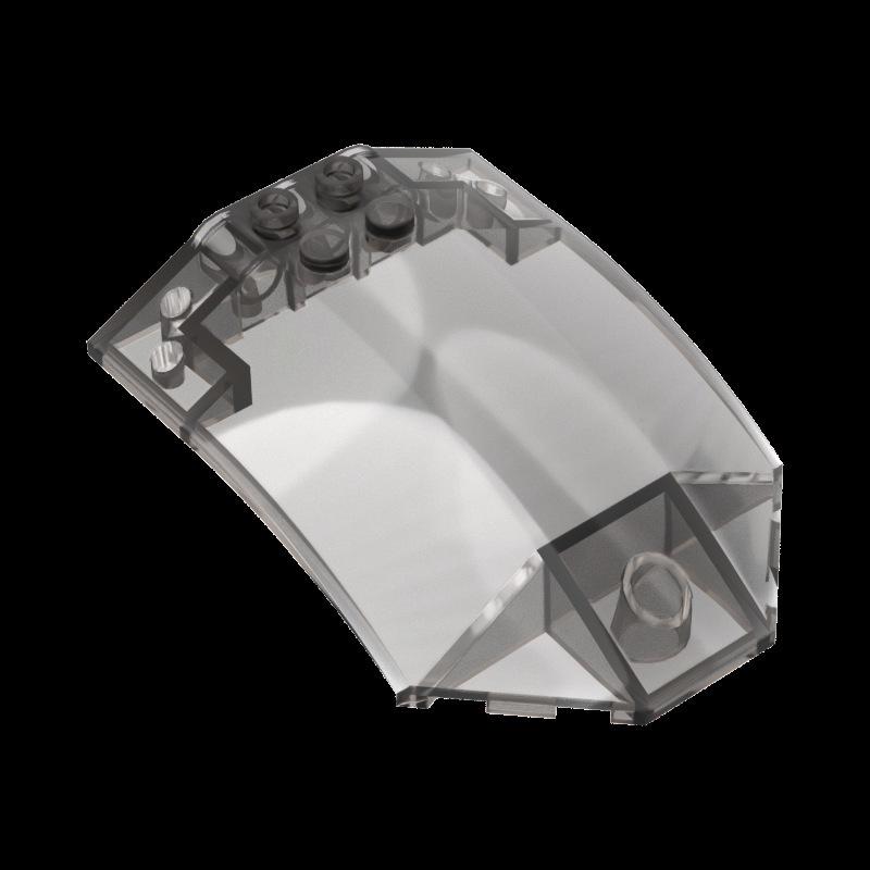 50g Curved Brick 6x8x2 Small Particle Building Blocks Spare Parts Standard