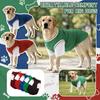 Two Medium To Large-Sized Breathable Mesh Color Blocked Clothes For Pet Vacations