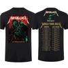 2026 Metallica Kapela M72 Světové turné Budapešť Tričko Pánské Dámské Čistá Bavlna Y2K Móda Streetwear Krátký Rukáv Vysoká Kvalita Dámské Pánské Oblečení