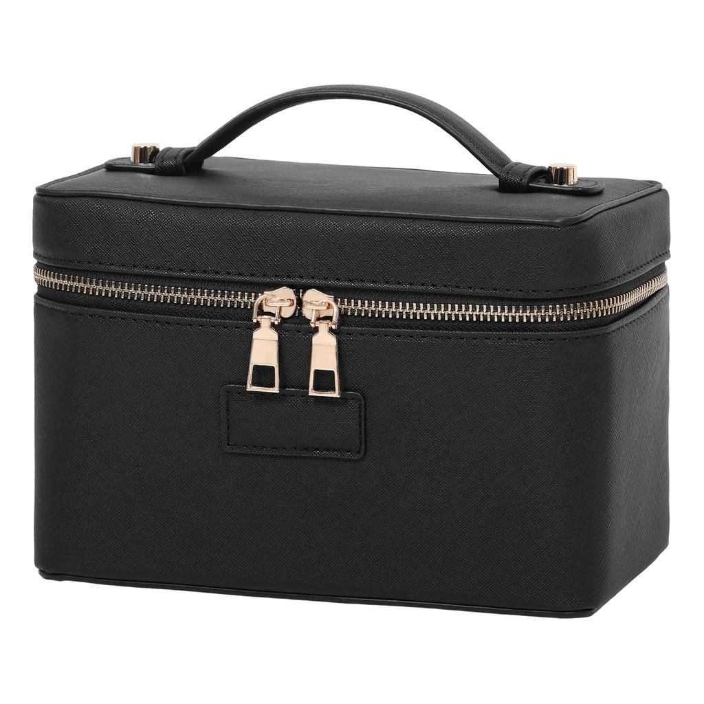 PU leather Cosmetic Bag Women Vanity Case Large Capacity Luxury Portable Travel Toiletry Bags Makeup Organizer