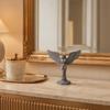 Demon Angel Statue, 3D Printed Wings Matte Texture, Fall-Resistant Ornament for Desk Study Entrance Hall Decoration