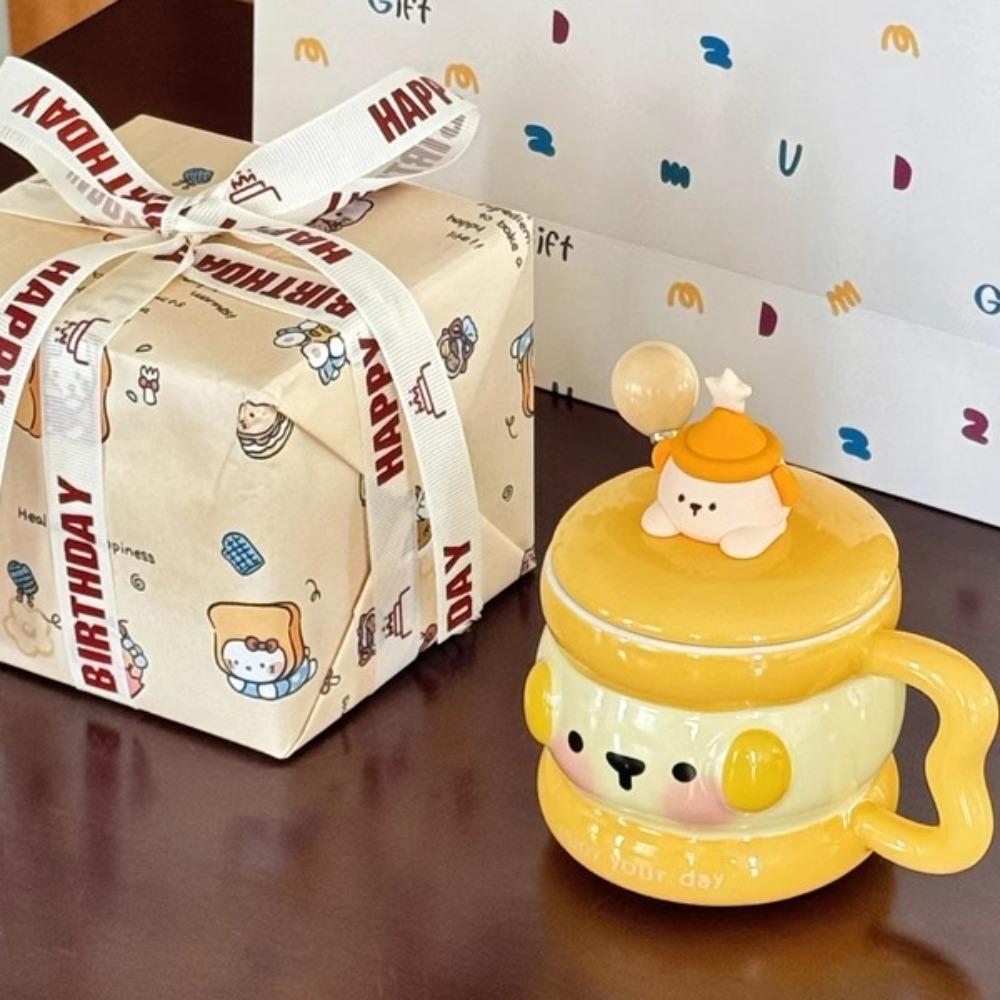 Abschlussgeschenk für Mädchen, Freundinnen, super süße Welpen, Keramiktassen, Kaffeetassen, Lehrer, Klassenkameraden, Souvenirs