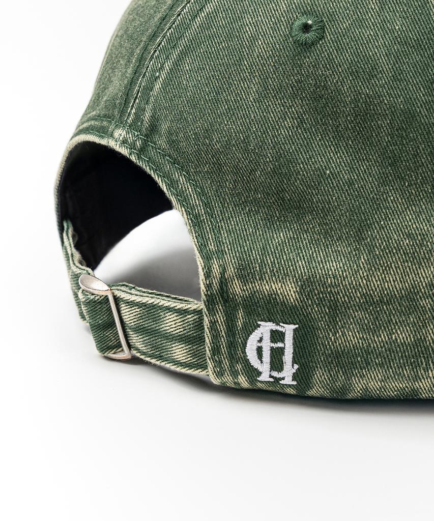 EXPRESSHOLIDAY Nostalgia Washed Ball Cap_Green