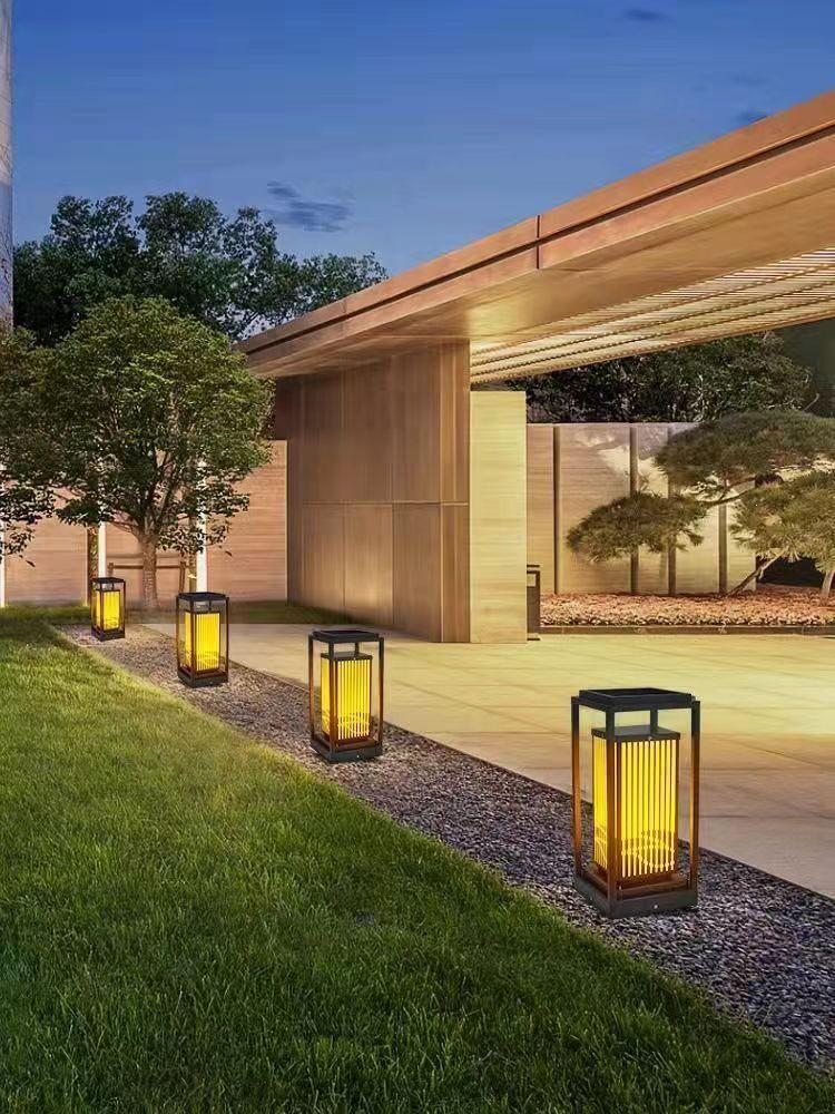 Waterproof Outdoor Retro Chinese Style Garden Lawn Light