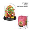 Yu Gao Insect & Hibiscus Rose Building Block Flowers - Compatible with Lego, Assembled Ornament Toys