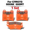 MRRANGT Low Noise High Performance Motorbike Ceramic Brake Pads Set Fit for CFMOTO 800MT 800NK 700CL-X 700MT 675SR 675NK 500SR